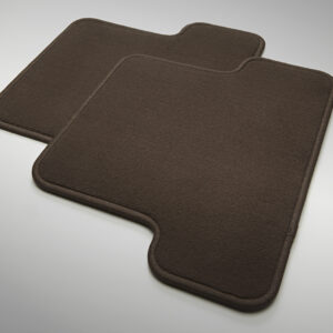 Crew Cab Second-Row Carpeted Floor Mats in Cocoa