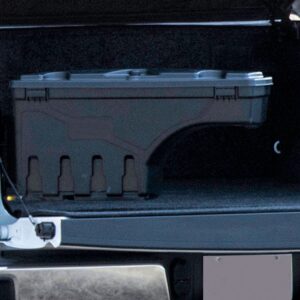 Driver Side Swingout Tool Box in Black by Undercover™ - Associated Accessories