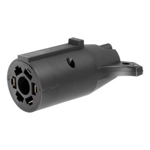 7-Way Trailer Wiring Electrical Adapter by CURT™ Group - Associated Accessories