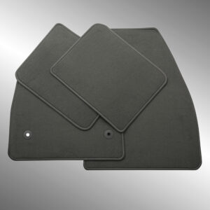 First- and Second-Row Carpeted Floor Mats in Dark Ash Gray