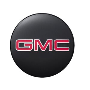 Center Cap in Black with GMC Logo
