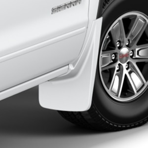 Front Molded Splash Guards in Summit White
