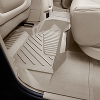 Second-Row Interlocking Premium All-Weather Floor Liner in Dune