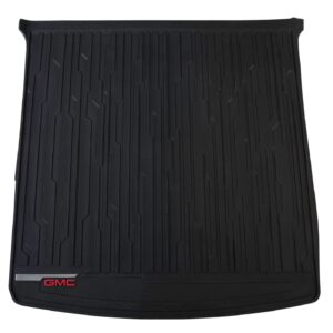 Premium All-Weather Cargo Area Mat in Jet Black with GMC Logo