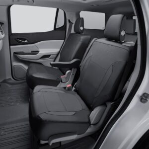 Second-Row Captain's Chairs Seat Cover in Jet Black