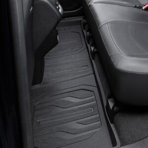 Protective Second-Row Seat Cover Set in Jet Black