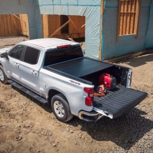 Standard Bed Embark Poly Retractable Truck Bed Cover by RealTruck Advantage® - Associated Accessories