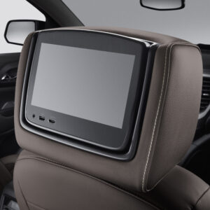 Rear-Seat Infotainment System with DVD Player in Jet Black Cloth with Kalahari Stitching and All-Terrain Logo