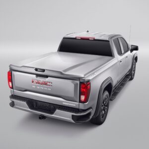 Short Bed Hard One-Piece Truck Bed Cover Ready to Paint (for Models with MultiPro™ Tailgate) by RealTruck Advantage® - Associated Accessories