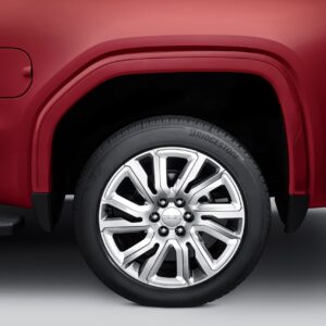 Front and Rear Fender Flare Set in Volcanic Red Tintcoat