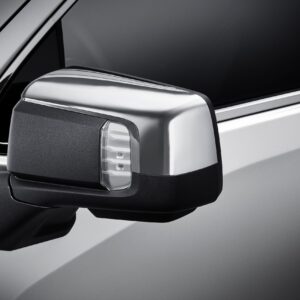 Outside Rearview Mirror Covers in Chrome