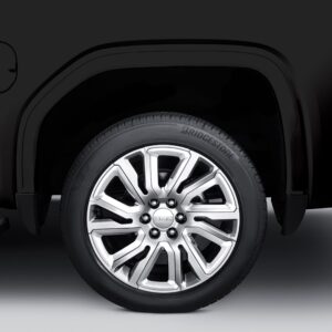 Front and Rear Fender Flare Set in Onyx Black