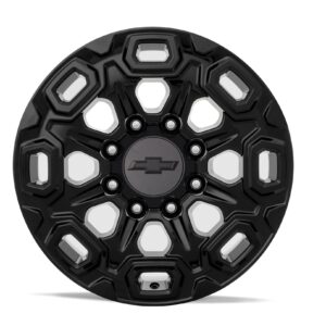 20x8.5-Inch Aluminum Multi-Spoke Wheel in High Gloss Black