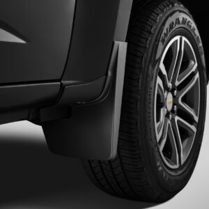 Front Splash Guards in Black