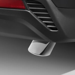 3.0L Polished Stainless Steel Single Outlet Exhaust Tip