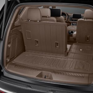 Integrated Cargo Liner in Teak with GMC Logo