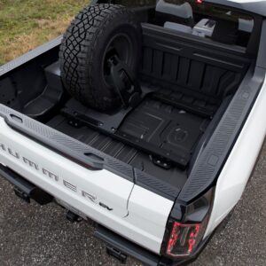 Bed-Mounted Vertical Spare Tire Carrier