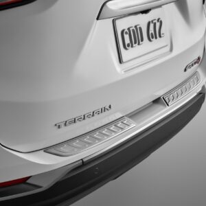 Rear Bumper Fascia Applique in Stainless Steel