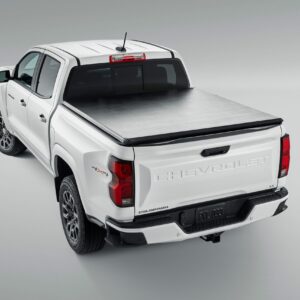 Short Bed Sport Roll Soft Roll-Up Truck Bed Cover in Black by RealTruck Advantage® - Associated Accessories