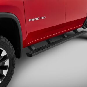 Crew Cab Work Step Assist Steps in Black
