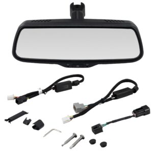 Replacement Rearview Mirror with 7.3-Inch Display by EchoMaster® - Associated Accessories