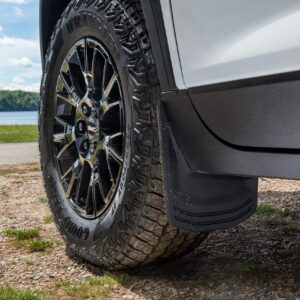 Rear Splash Guards Painted in Black