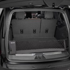 Vertical Cargo Net with Storage Bag featuring GMC Logo