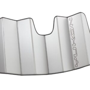 Front Reflective Windshield Sunshade Package in Silver with Yukon Script