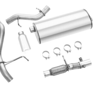 5.3L Cat-Back Single-Exit Exhaust Upgrade System with Polished Tip and GMC Logo