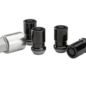 Wheel Lock Kit in Black (with One Key and Four Wheel Locks)