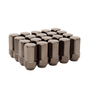 Pack of 20 Lug Nuts in Black