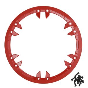 Decorative Trim Ring in Performance Red