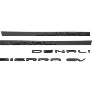 Sierra Emblems in Black